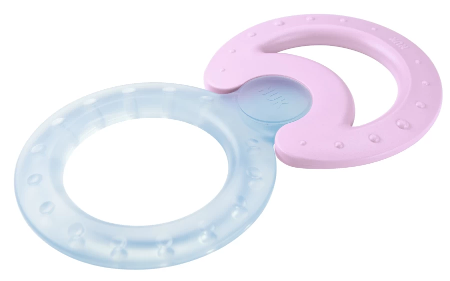 New Nuk Cooling Teething Ring Set