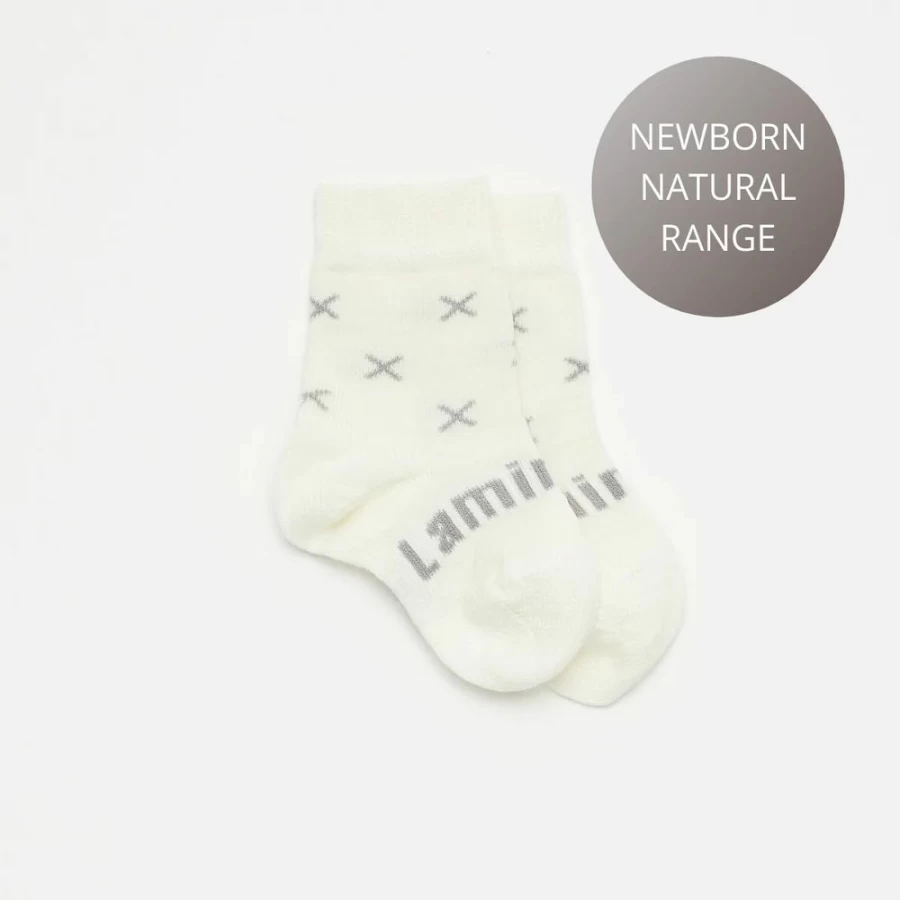 Wholesale Lamington Baby Merino Wool Crew Socks Fox