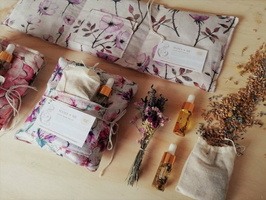 Best Mama + Me Botanical Wheat Bag Labour Boost