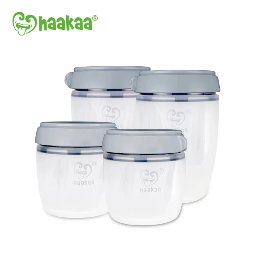 Online Haakaa Generation 3 Silicone Breastmilk Storage Set