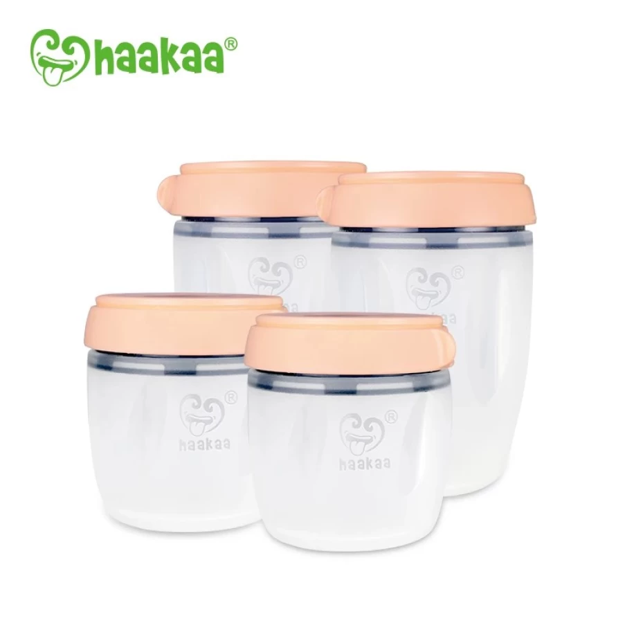Online Haakaa Generation 3 Silicone Breastmilk Storage Set