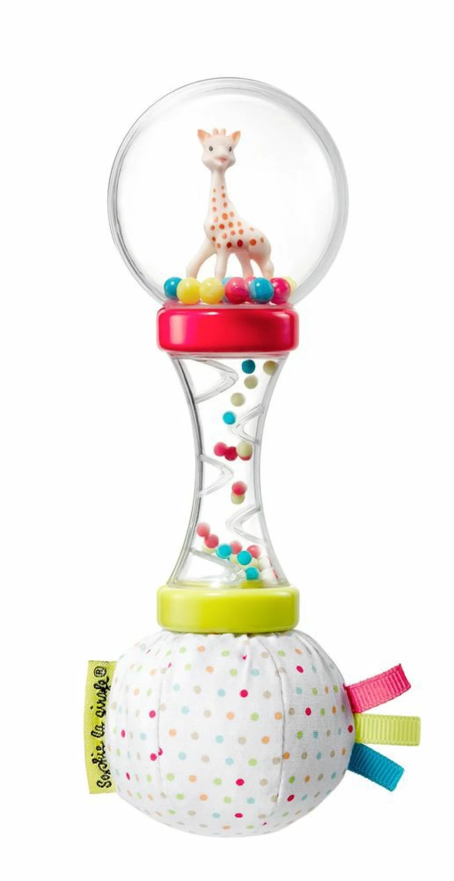 New Sophie La Girafe Soft Maracas Rattle
