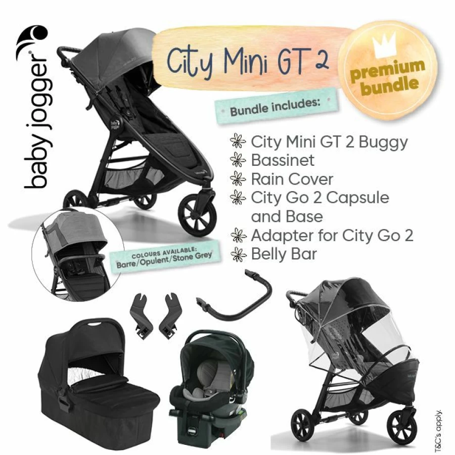 New Baby Jogger City Mini Gt 2 Premium Bundle Limited Edition