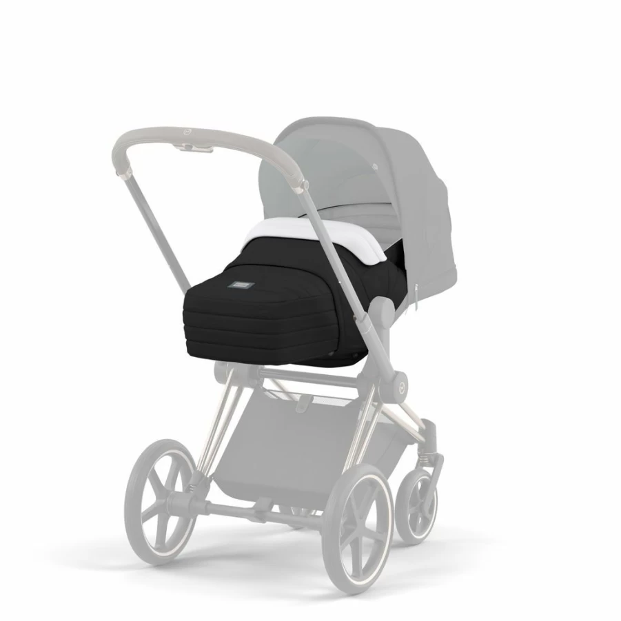 New Cybex Priam Platinum Lite Cot 2022 Deep Black