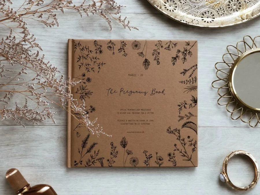 Clearance Marlee + Jo Nature Collection The Pregnancy Book