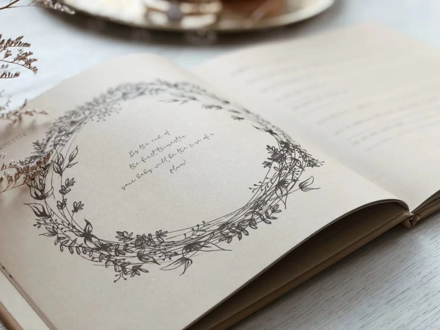 Clearance Marlee + Jo Nature Collection The Pregnancy Book