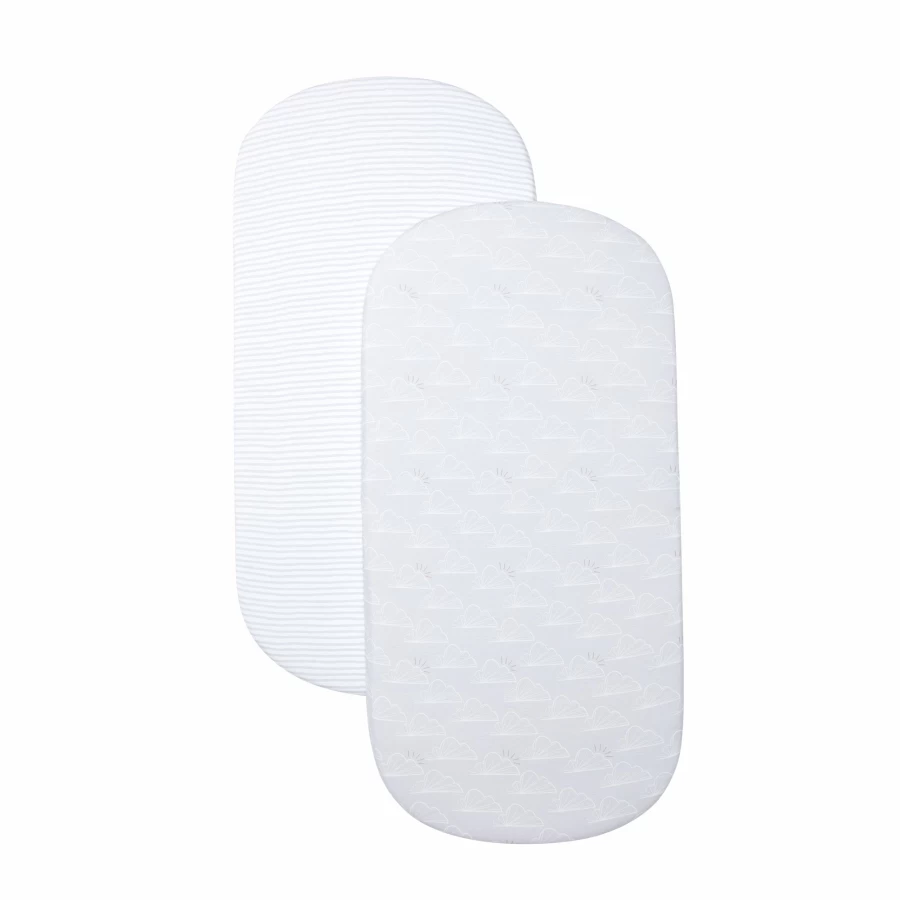 Wholesale Shnuggle Air Cot Fitted Sheets 2Pk