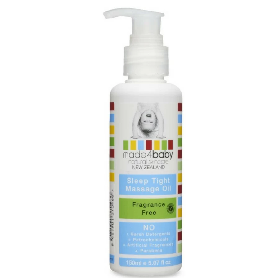 New Made4Baby Sleep Tight Massage Oil Fragrance Free