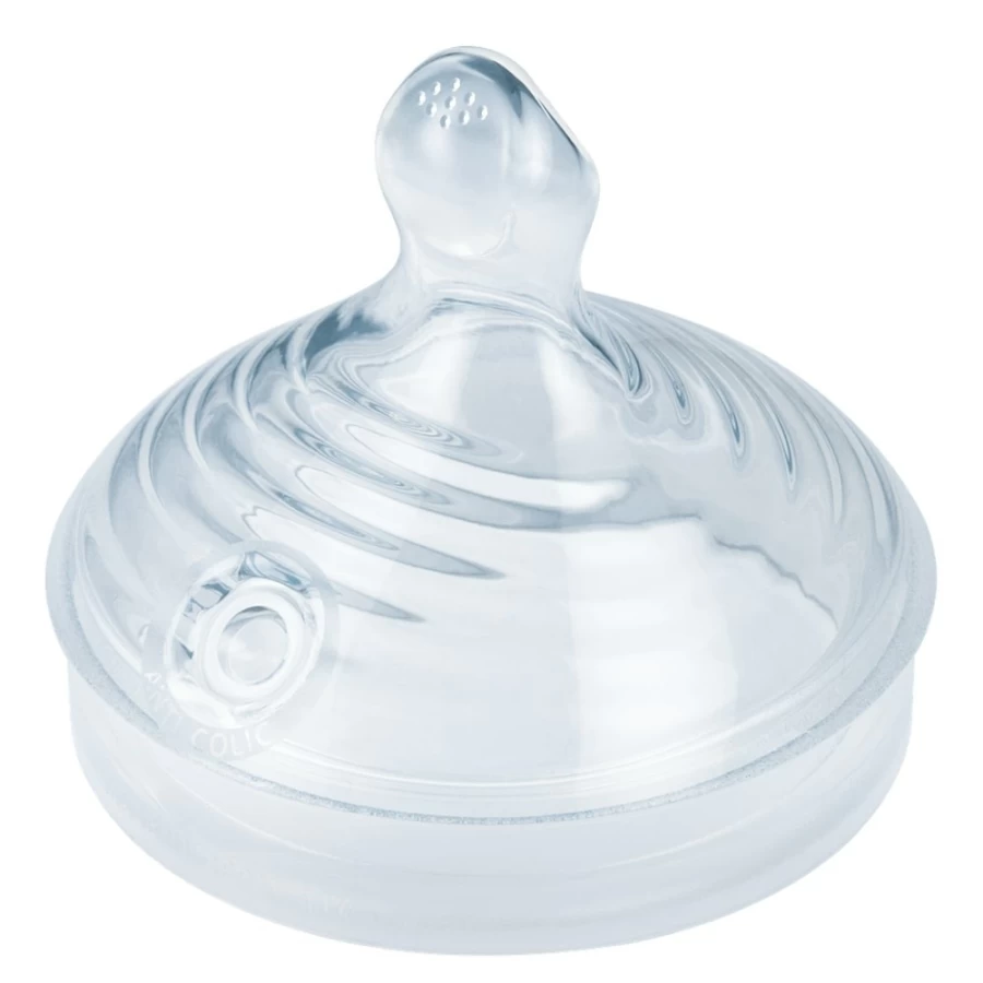 Best Nuk Nature Sense Teats 6-18Mths Large 9-Hole 2Pk
