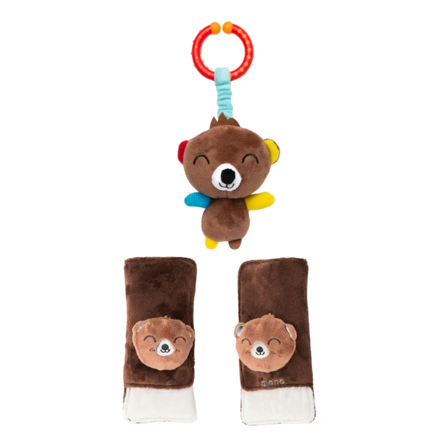Clearance Diono Harness Soft Wraps & Toy