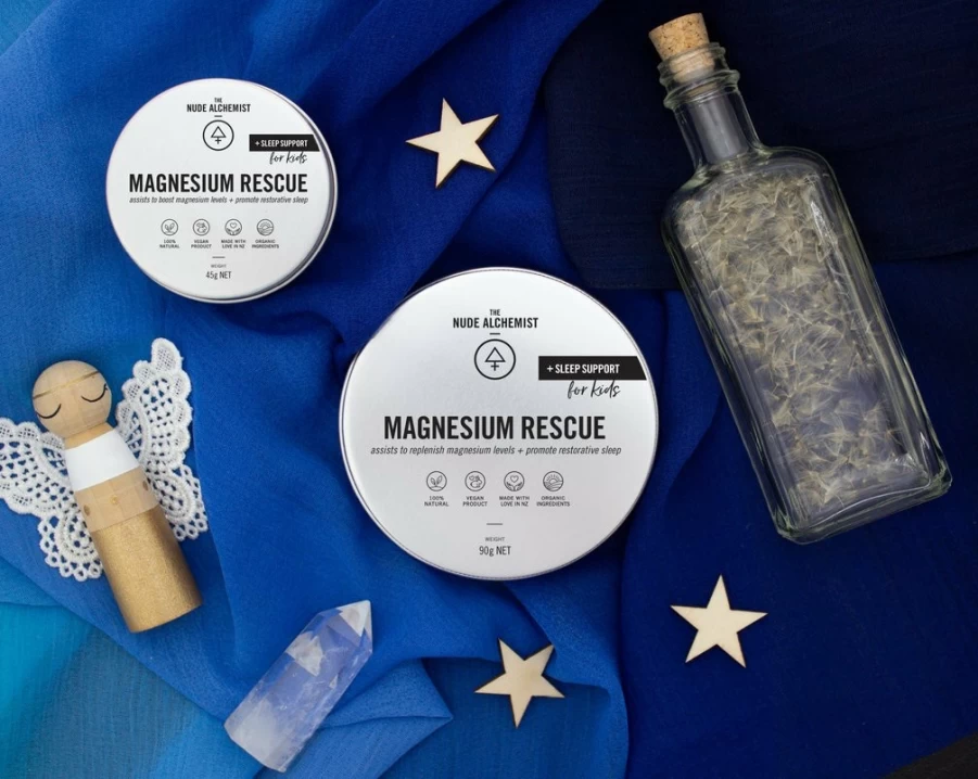 Clearance The Nude Alchemist Magnesium Rescue For Kids 50G