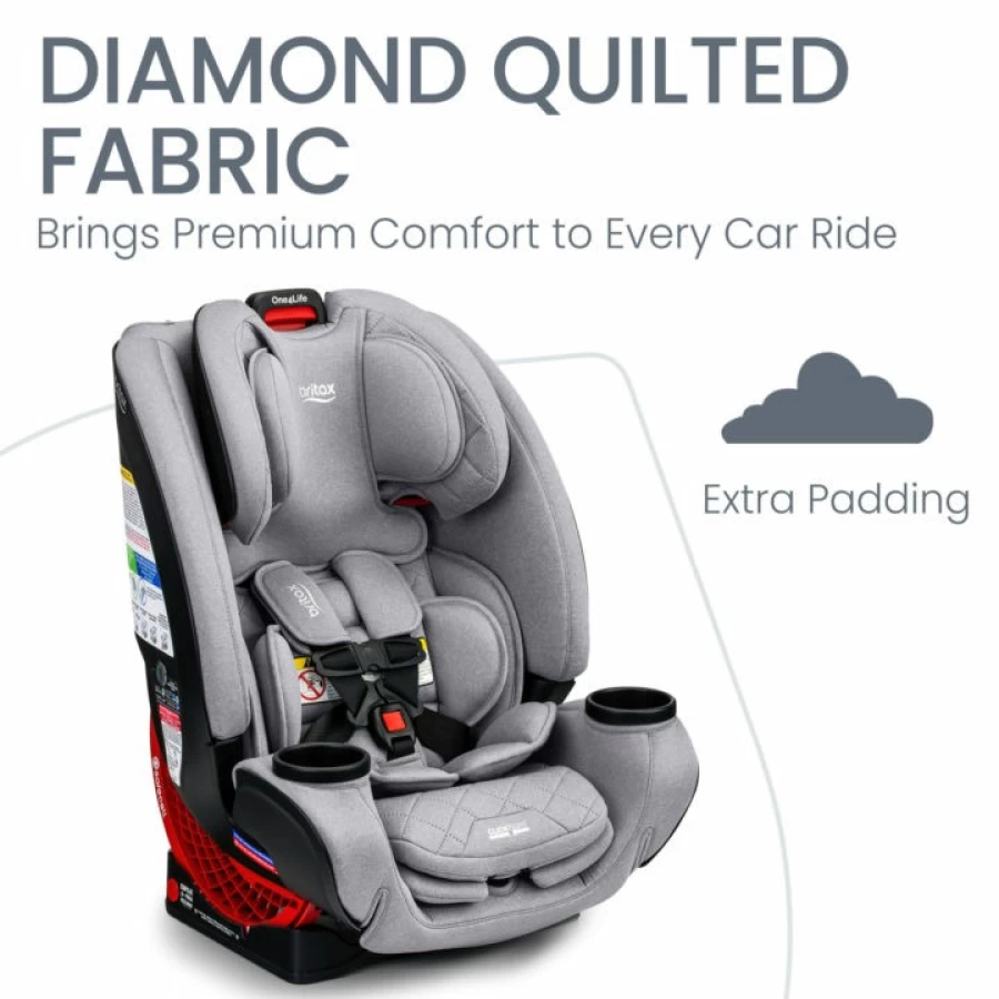 Best Britax One4Life Clicktight Diamond Quilted Gray