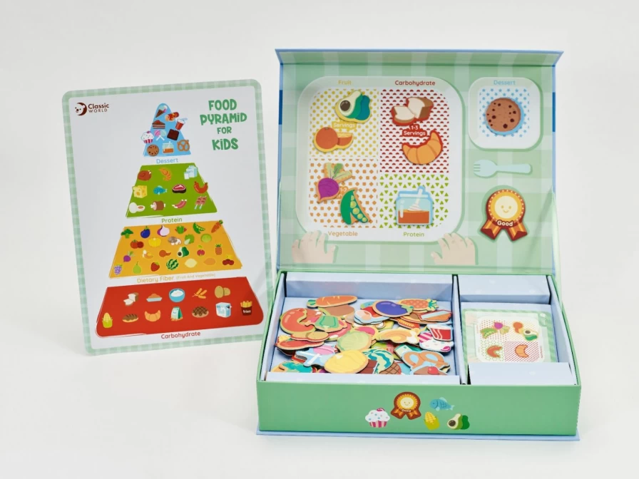 Best Classic World Magnetic Food Diary Puzzle