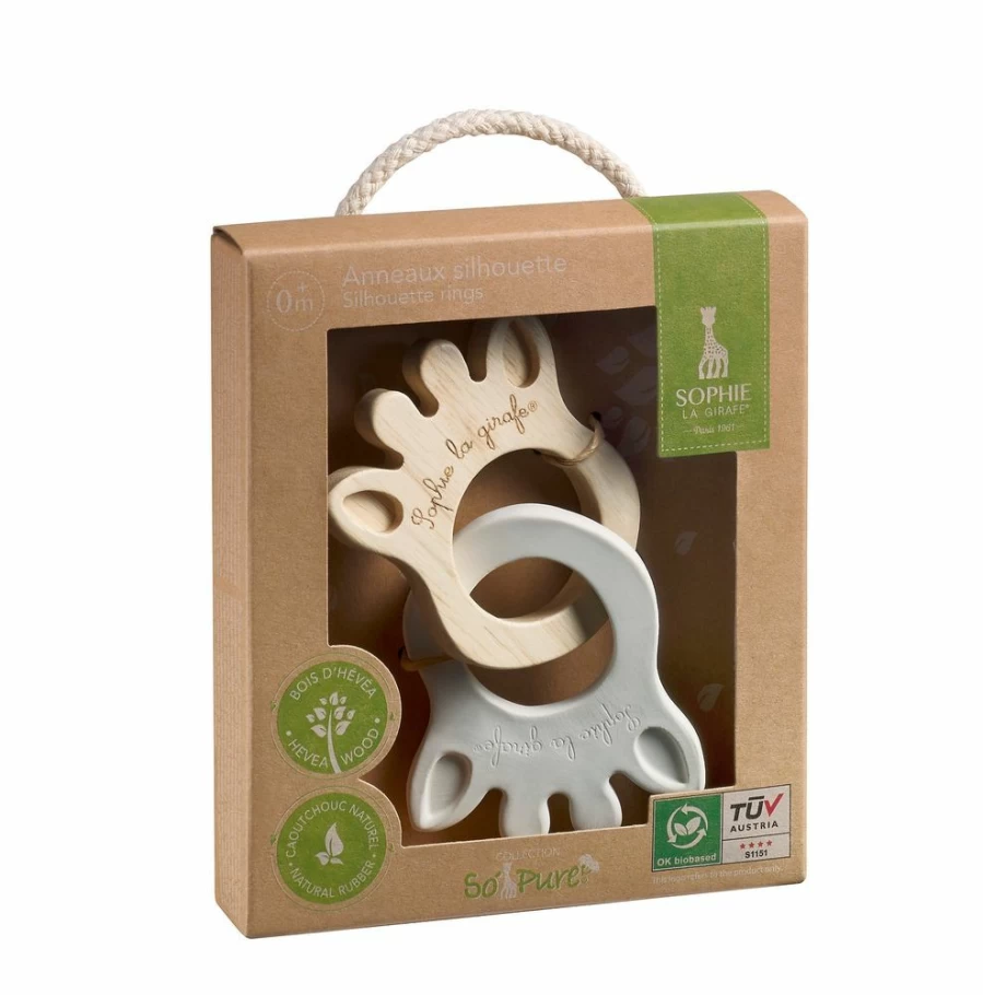 Hot Sophie La Girafe So Pure Silhouette Rings