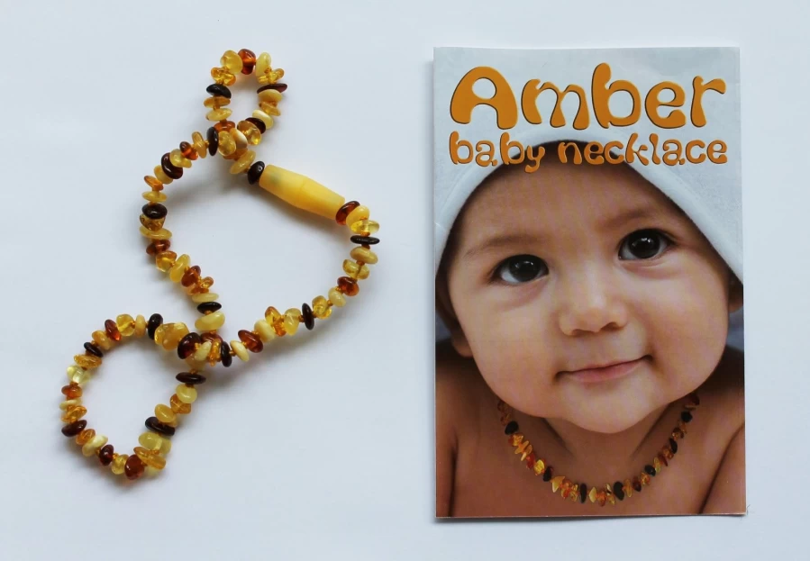 Wholesale Amber Bead Necklace Mixed Matte