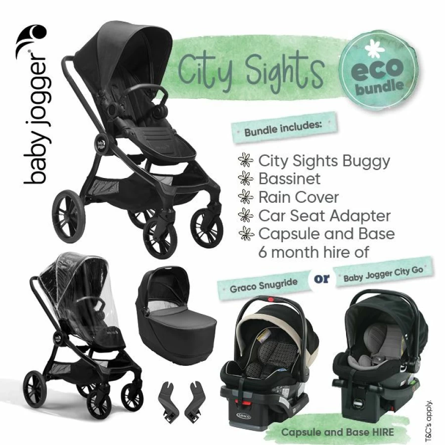 Clearance Baby Jogger City Sights Eco Bundle
