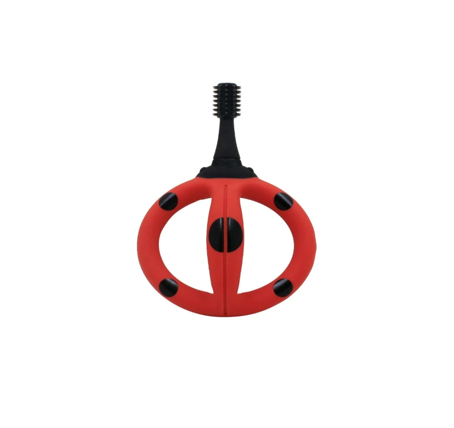 New Mombella Stage 2 Toddler Training Toothbrush Ladybug
