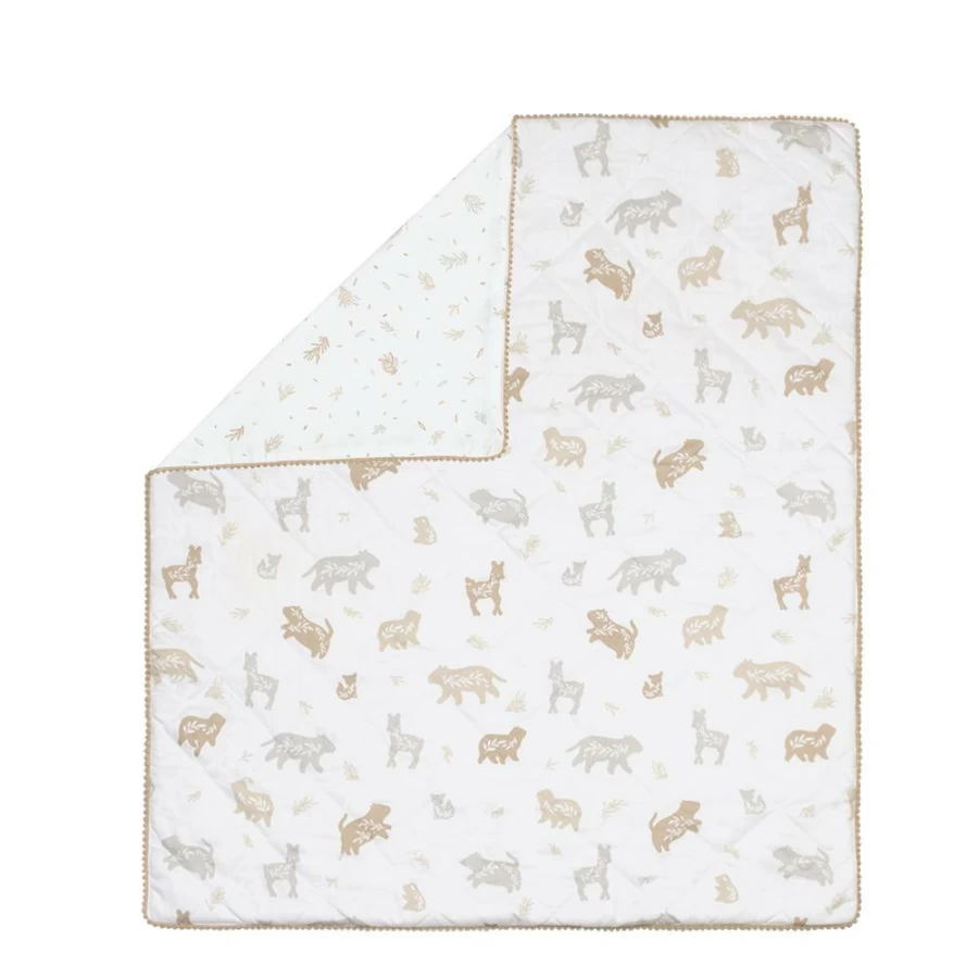 New Lolli Living Cot Comforter Bosco Bear