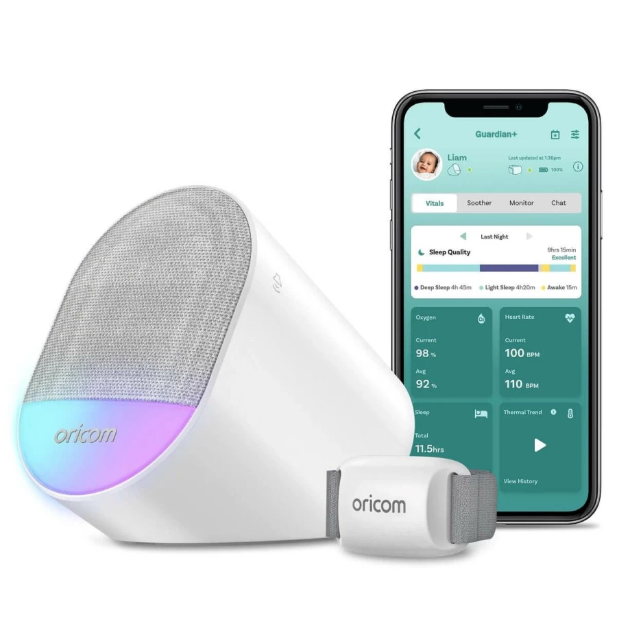 Wholesale Oricom Guardian Plus Sleep Tracker + Smart Soother