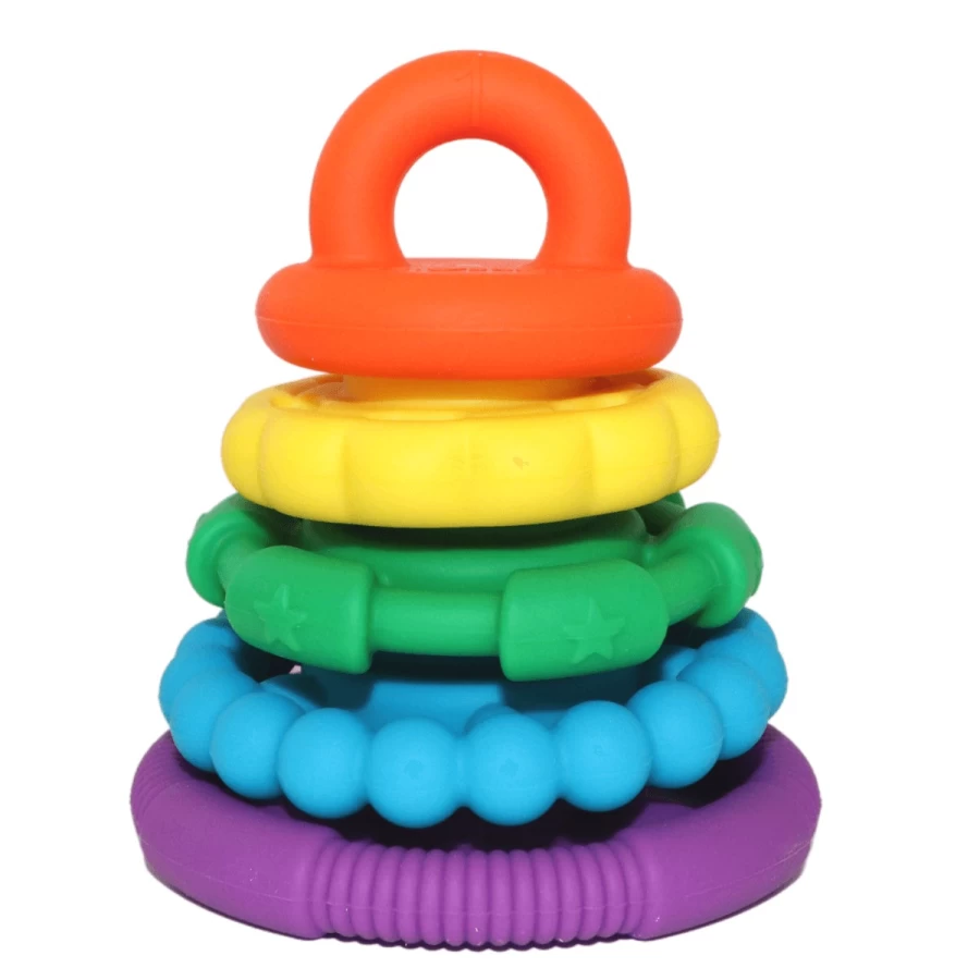 New Jellystone Designs Rainbow Stacker Toy
