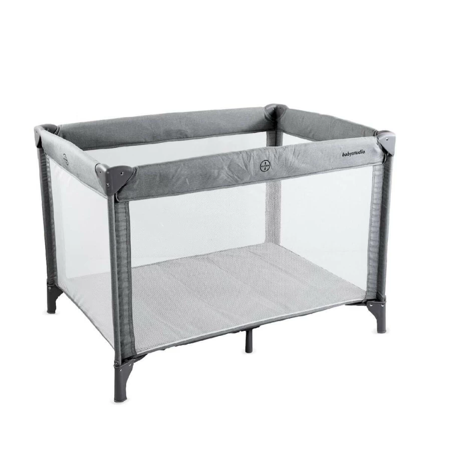 Hot Babystudio 3 In 1 Portacot/Playyard Melange Grey
