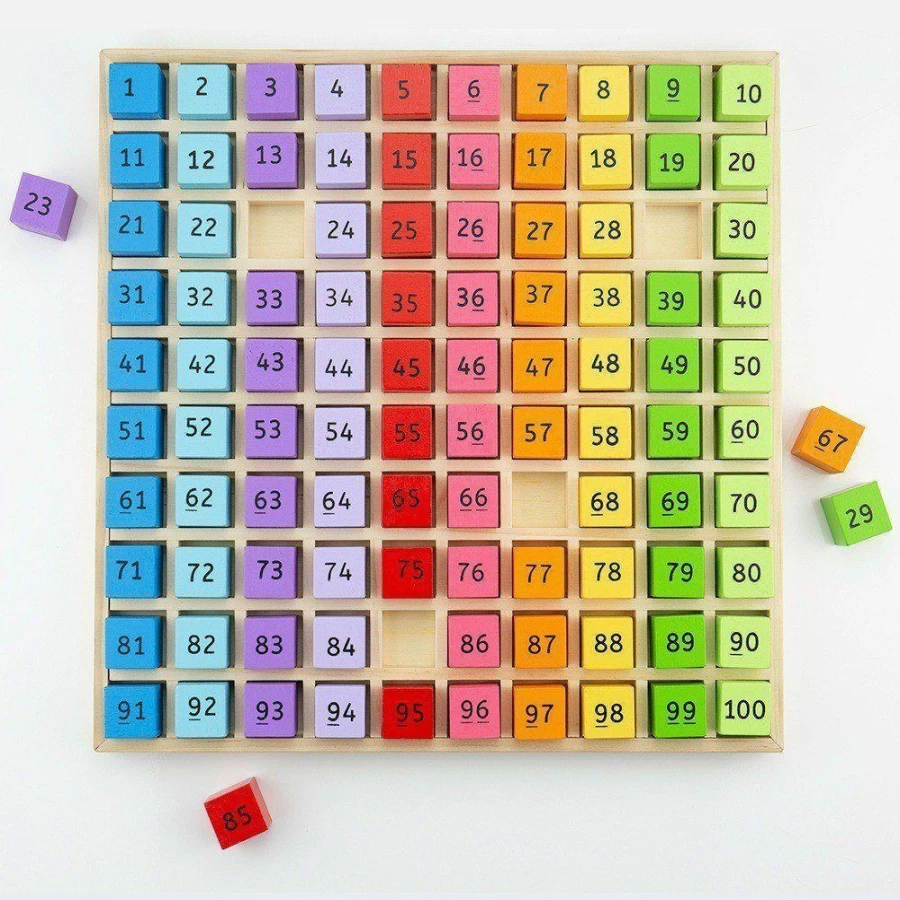 Hot Big Jigs Number Tray Puzzle