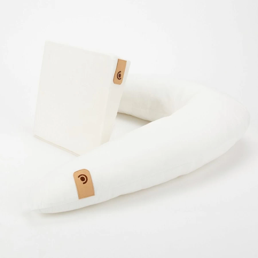 Best Cuddle Co Organic 2Pk Support Pillow & Wedge