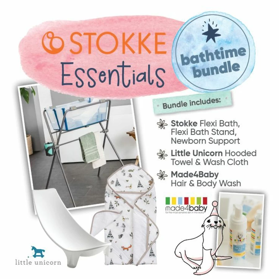 New Stokke Flexi Bath Essentials Bundle