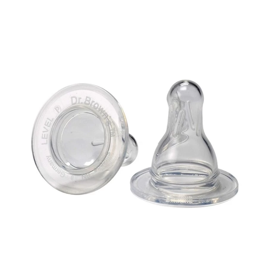 Clearance Dr Browns Narrow Neck Preemie Teats 2Pk