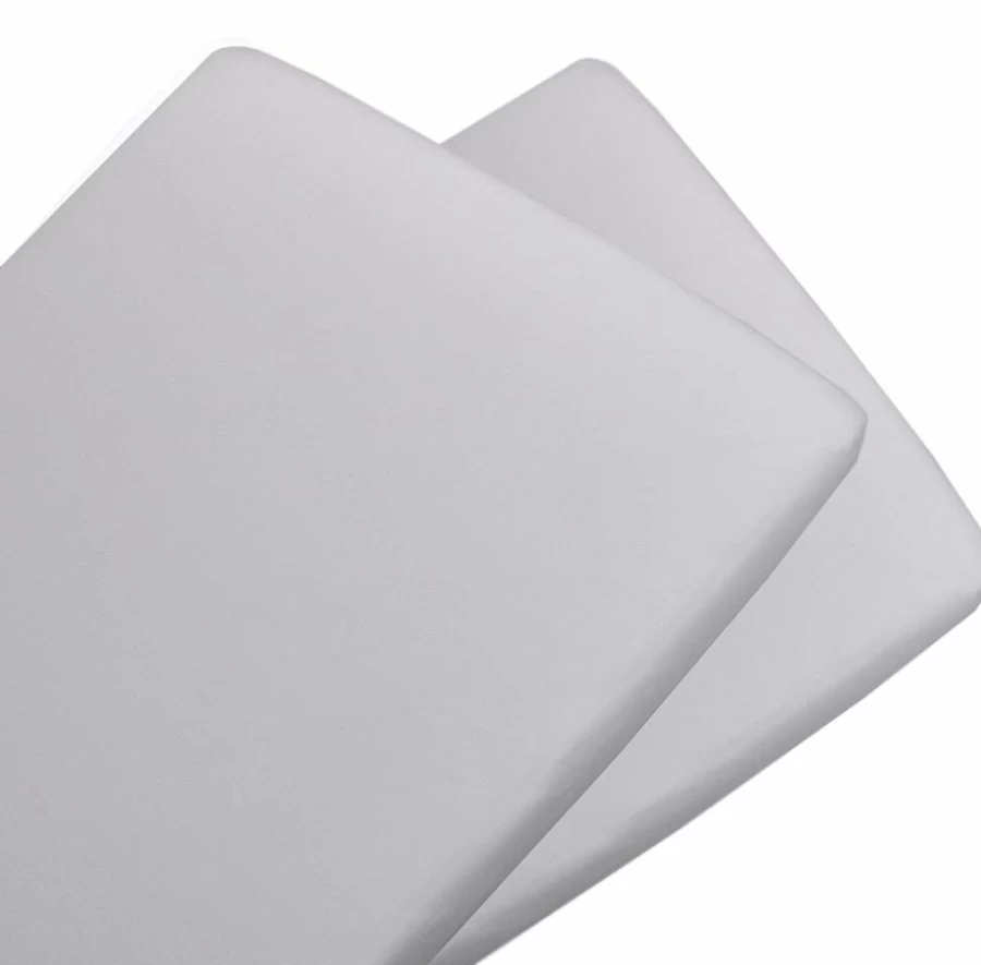 Online Living Textiles Jersey Cradle Fitted Sheets 2Pk