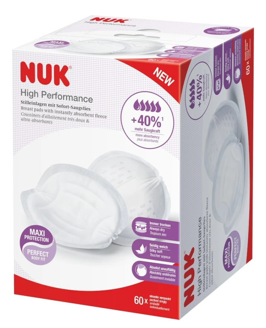 Wholesale Nuk High Performance Breast Pads 60Pk