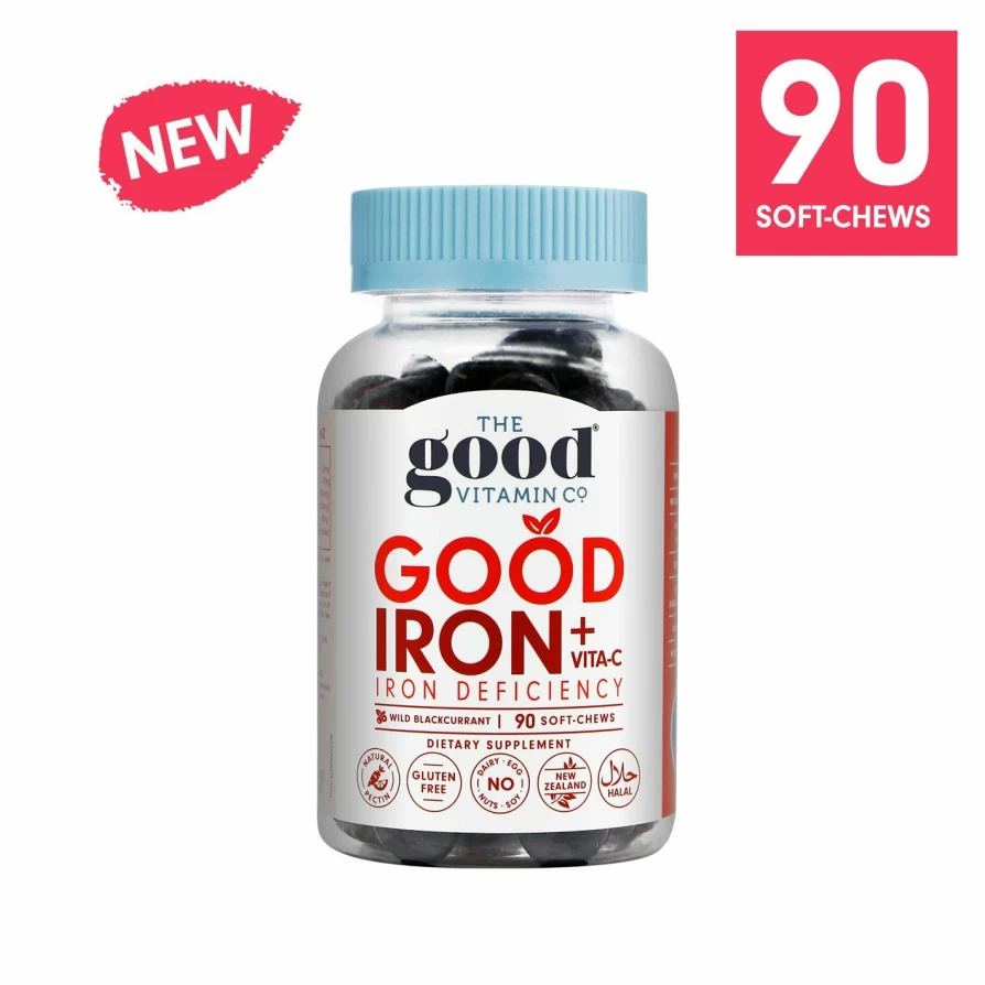 Best The Good Vitamin Co Adult Good Iron + Vitamin C 90S