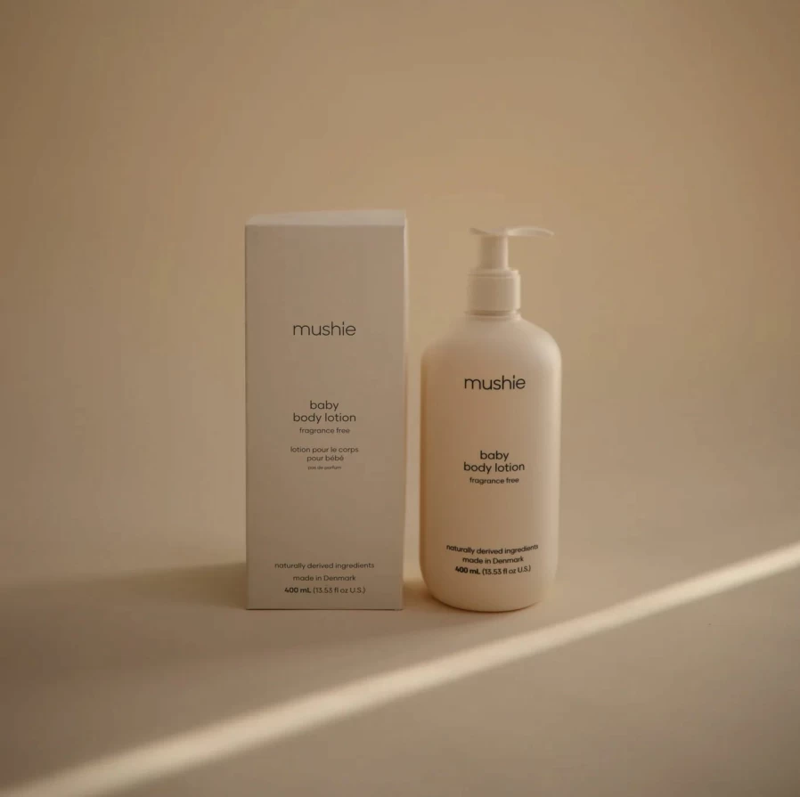 New Mushie Baby Body Lotion Fragrance Free 400Ml