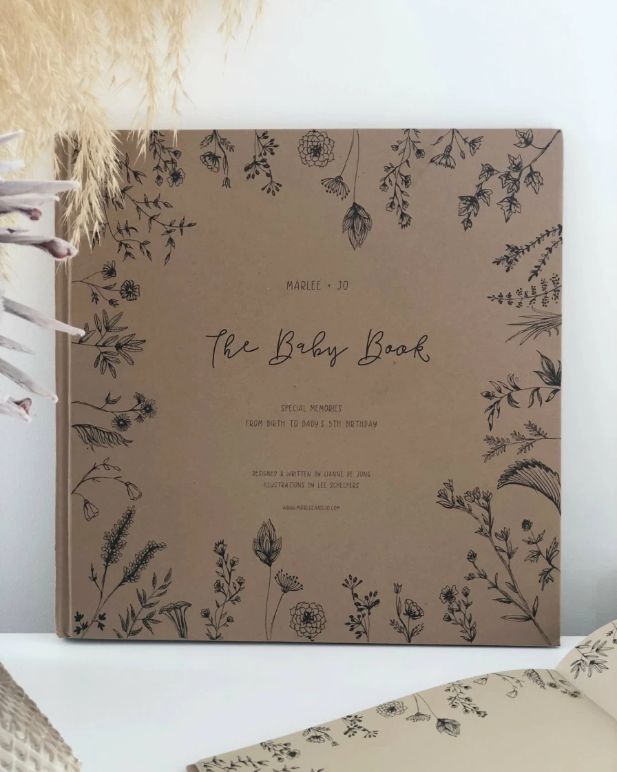 Best Marlee + Jo Nature Collection Baby Book