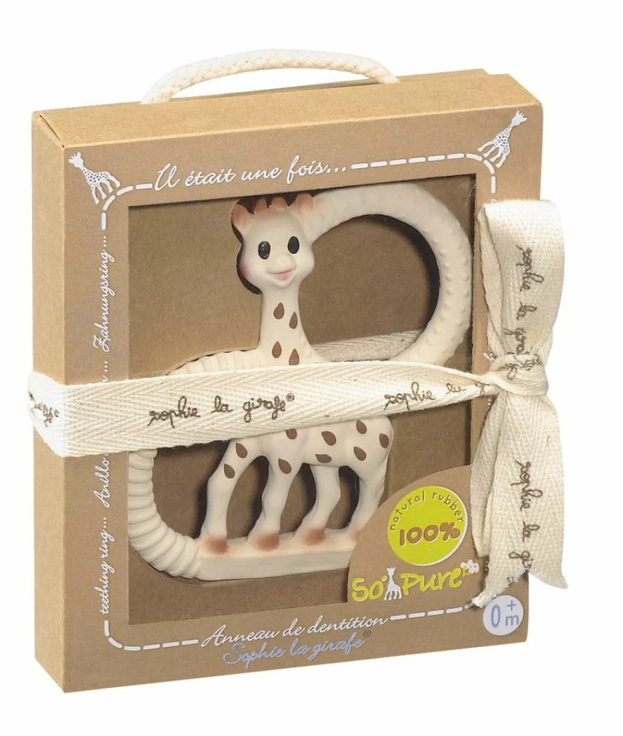 New Sophie La Girafe So Pure Teething Ring