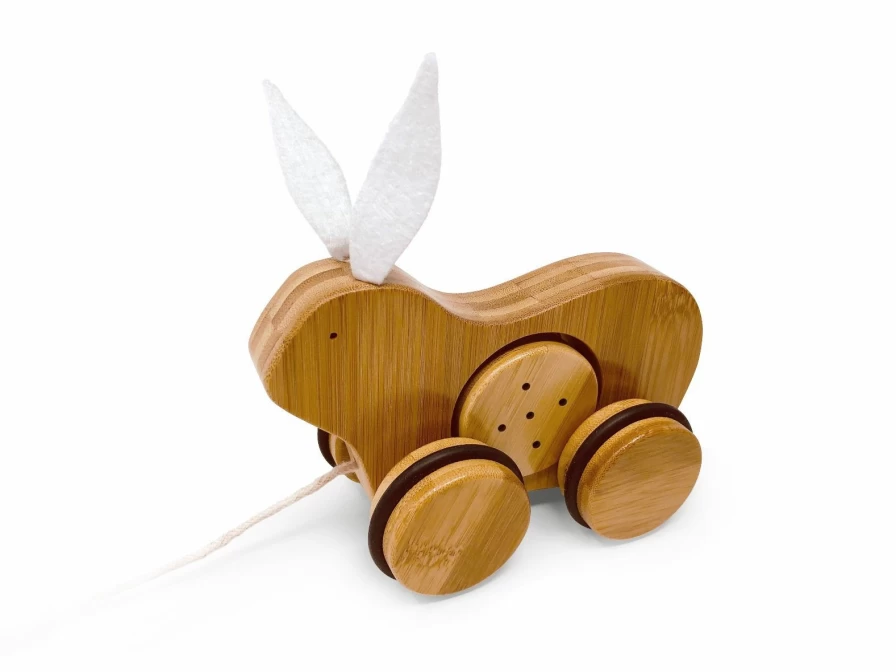 Wholesale Kinderfeets Push & Pull Rabbit