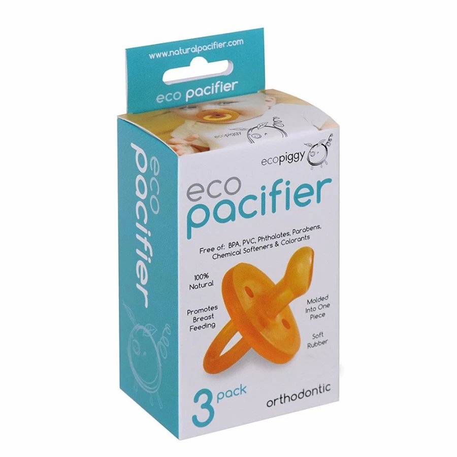 Hot Ecopiggy Ecopacifier Orthodontic 3Pk