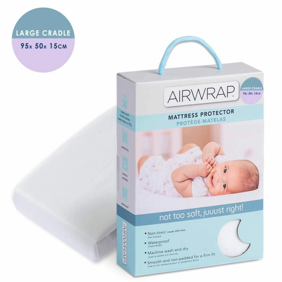 Online Airwrap Large Cradle Mattress Protector 90 X 50 X 15Cm