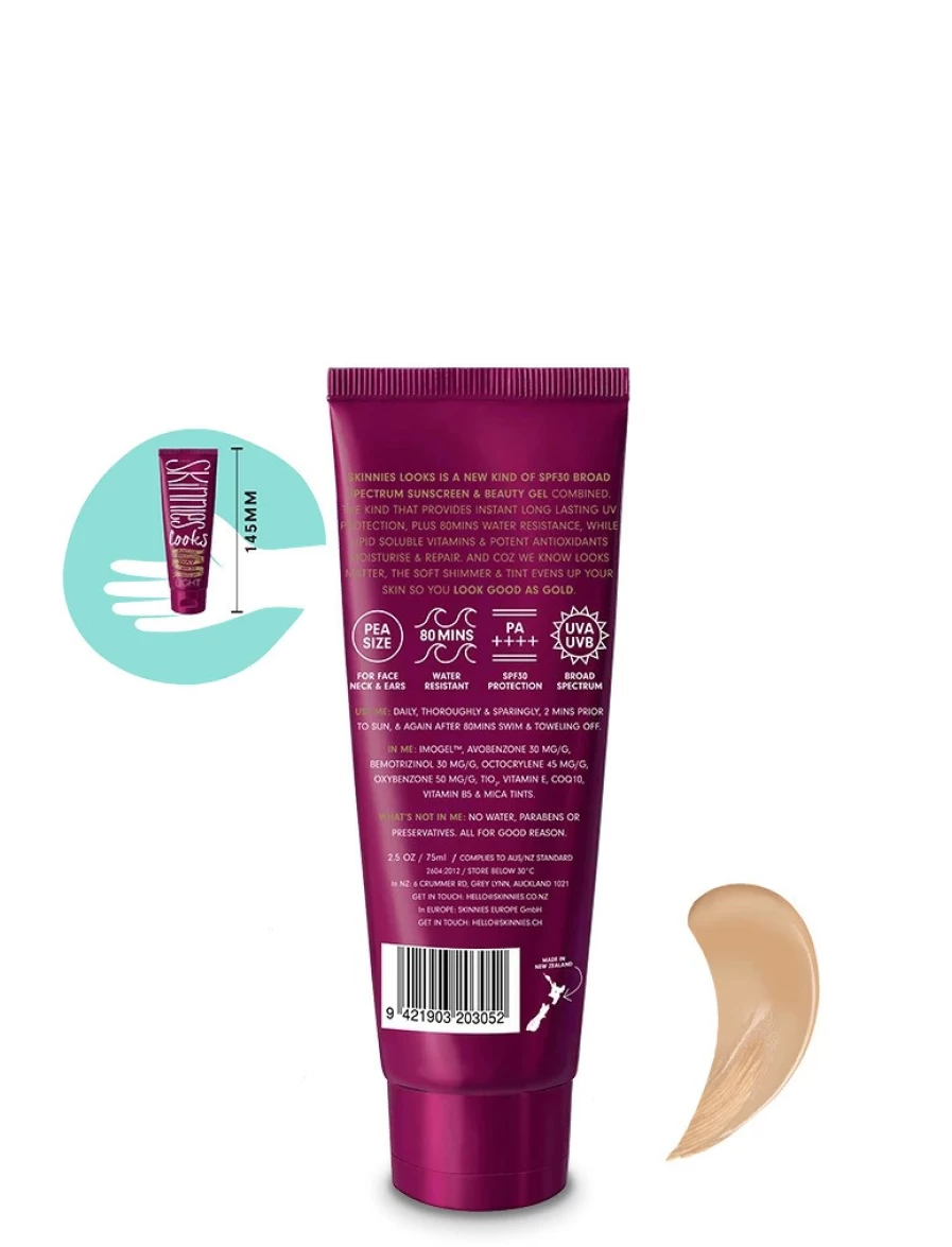 Wholesale Skinnies Looks Spf30 Tinted Bb Cream Light 75Ml