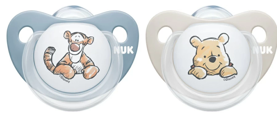 Wholesale Nuk Disney Winnie The Pooh Trendline Soother 6-18Mths 2Pk