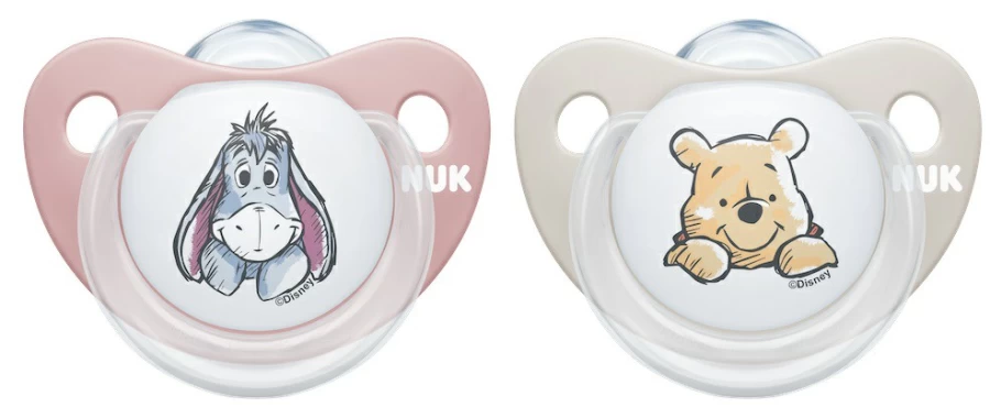 Wholesale Nuk Disney Winnie The Pooh Trendline Soother 6-18Mths 2Pk