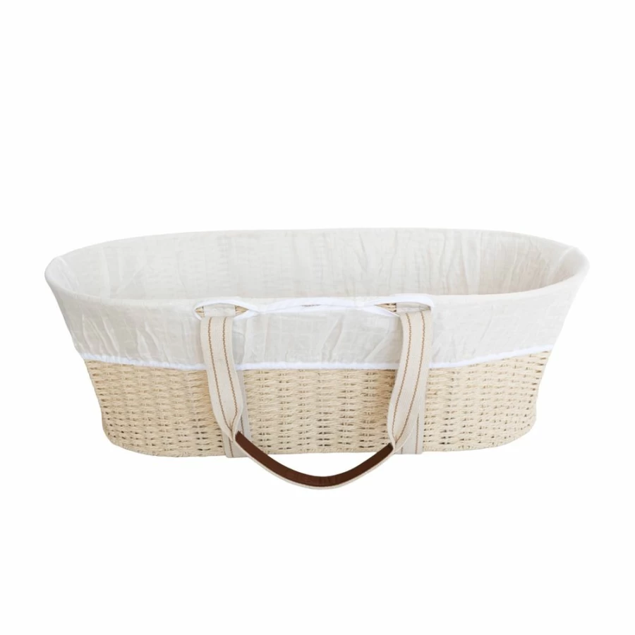 Hot Nestling Moses Basket Muslin Liner