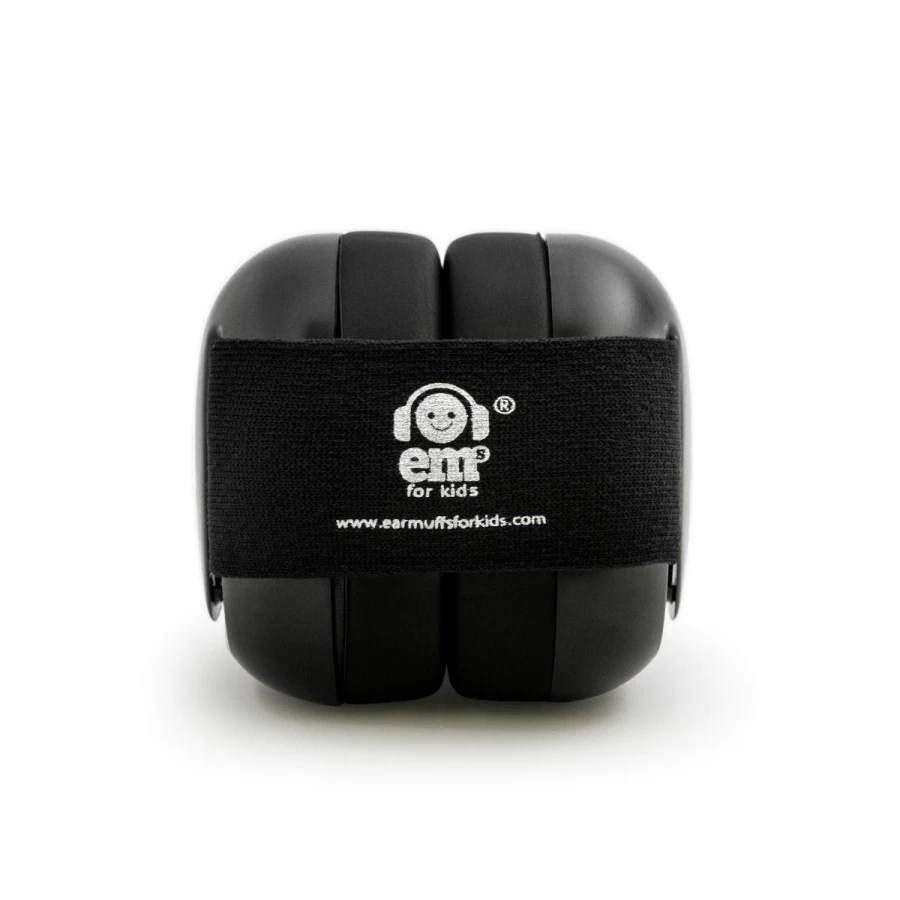 Wholesale Ems For Kids Baby Earmuffs Black With Black Headband