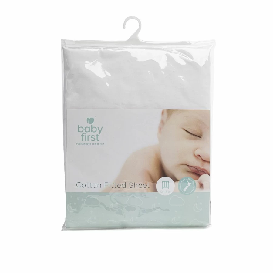 Wholesale Baby First Cot Fitted Cotton Sheet