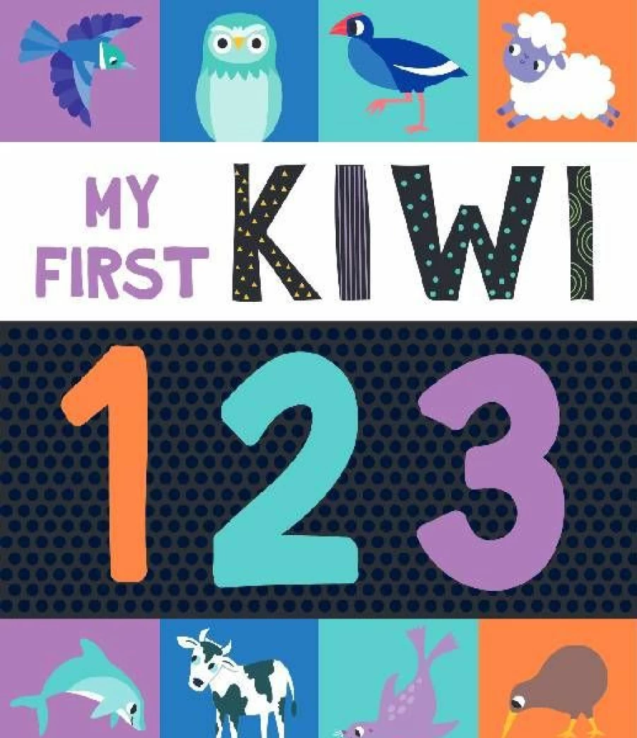 New My First Kiwi 123 Board Book