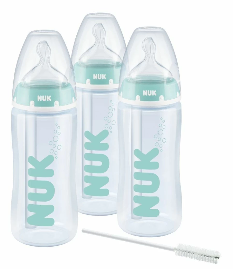 Wholesale Nuk Anti-Colic Professional Bottle Set With Temp Control 300Ml 3Pk