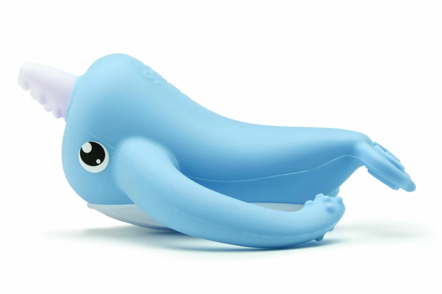 Online Smily Mia Nora Narwhal Silicone Teether