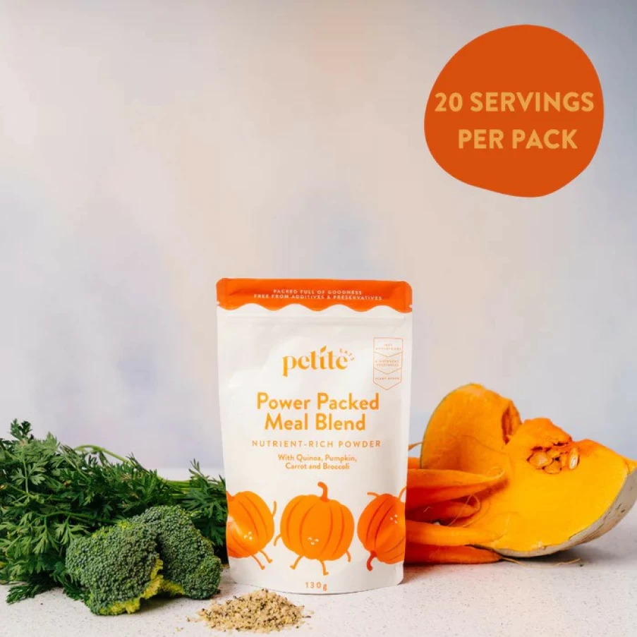 New Petite Eats Power Packed Meal Blend 130G 20 Servings
