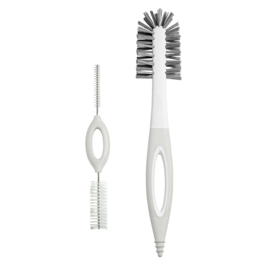 New Boon Trip 2Pc Baby Bottle Cleaning Brush Set