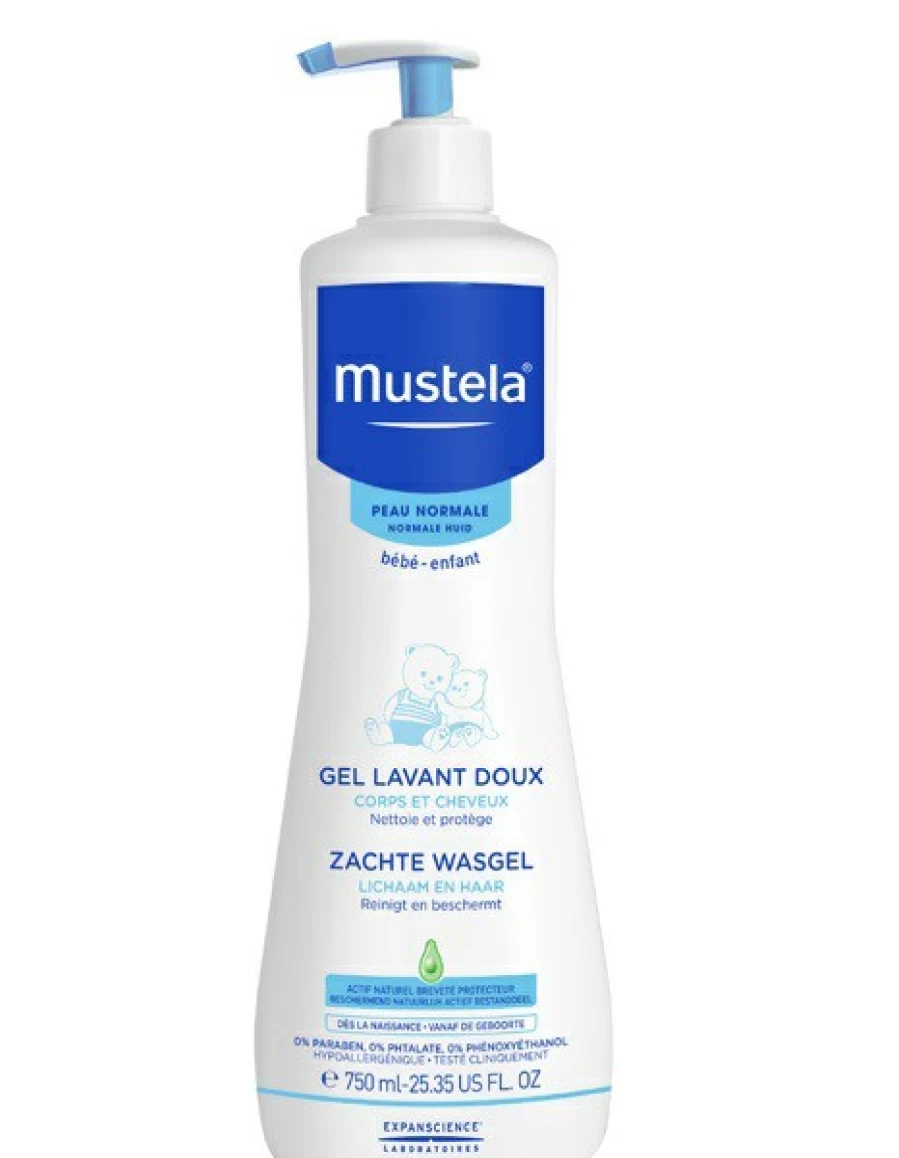 New Mustela Gentle Cleansing Gel 750Ml